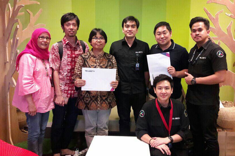 インドネシアTRANS TVと日本観光をテーマにした番組制作に関するMOUを締結しました