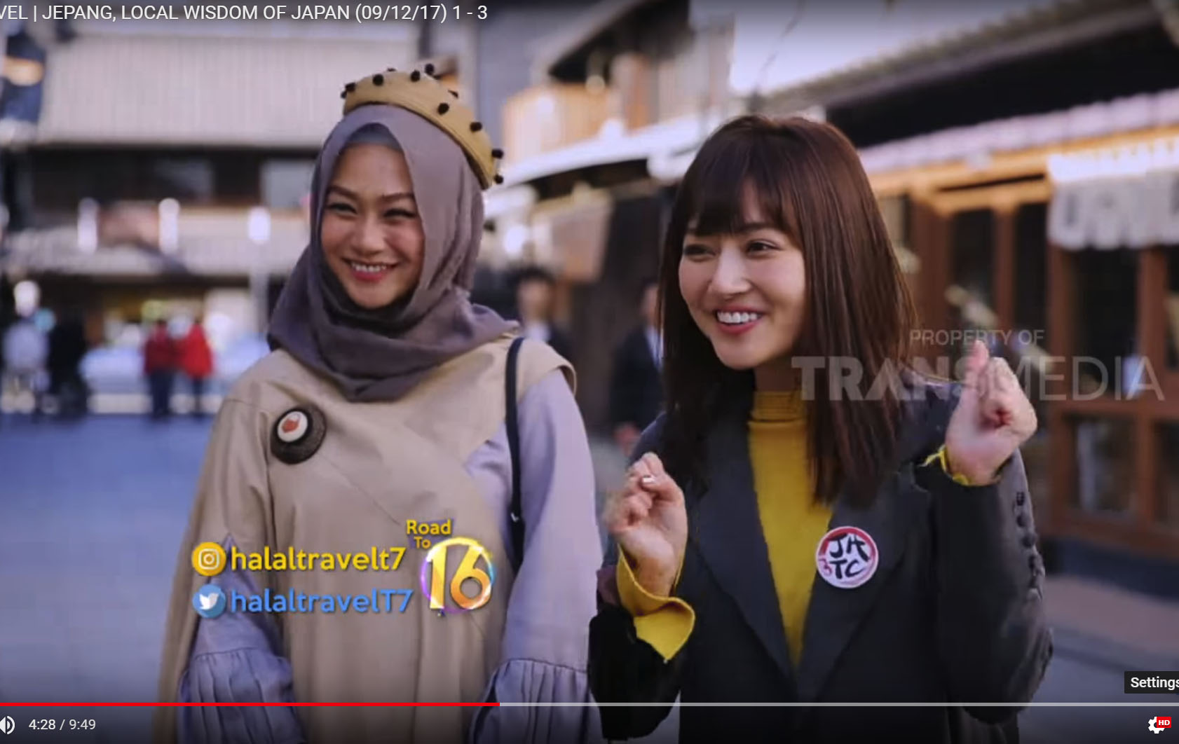 Penayangan HALAL TRAVEL episode Jepang yang kedua