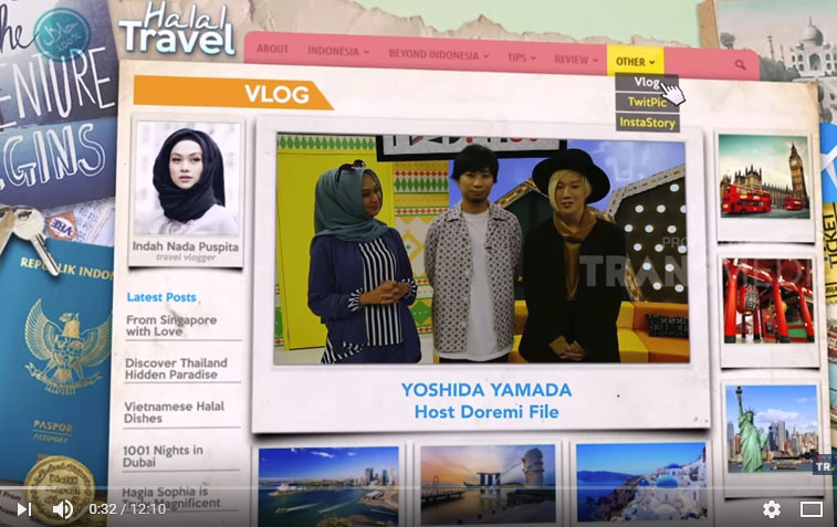 Penayangan HALAL TRAVEL Edisi Jepang Eopisode 5